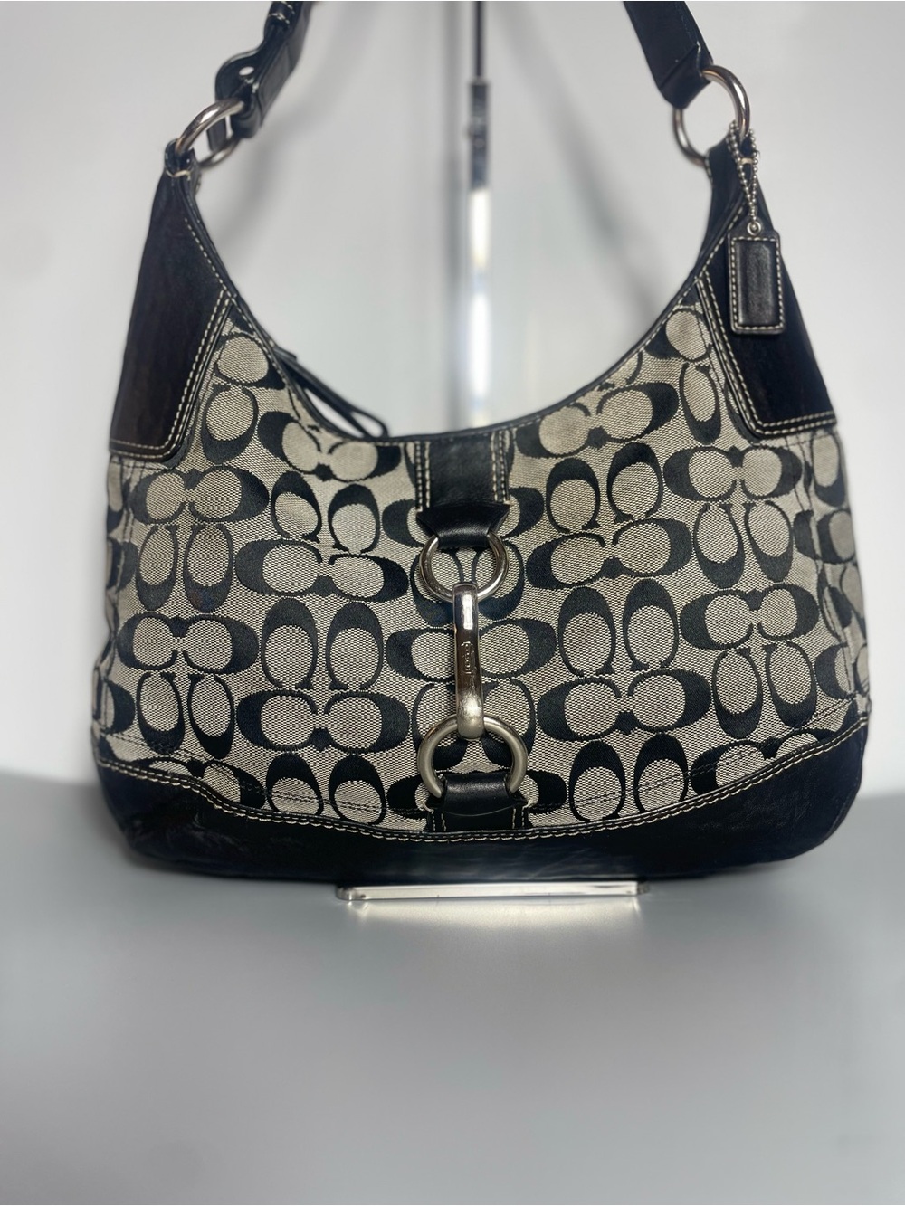 Coach Hampton Y2K Signature Hobo COA